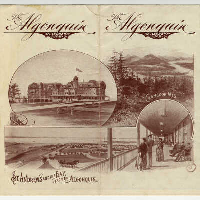 Algonquin Hotel | Brochure | St. Andrews, New Brunswick