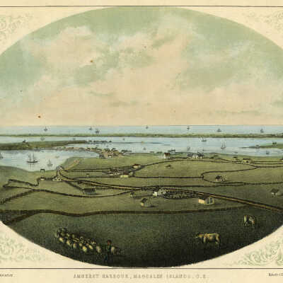 Amherst Harbour, Magdalen Islands, C.E. | Thomas Pye