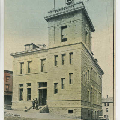 U.S. Customs House and Post Office, Eastport, Maine | Postcard