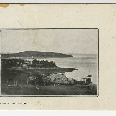 Goudy Point with Kendall Head in Distance, Eastport, Maine | Postcard