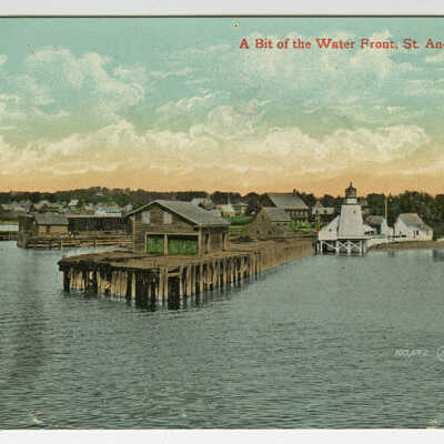 Waterfront, St. Andrews, New Brunswick | Postcard