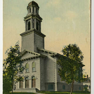 Unitarian Church, Eastport, Maine | Postcard