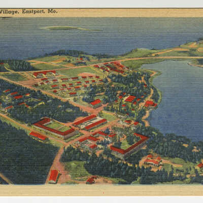 Quoddy Village, Eastport, Maine | Postcard