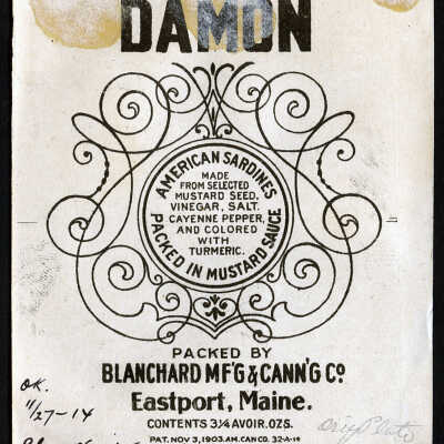 Damon. American Sardines Packed in Mustard Sauce. | [No Artist Defined]