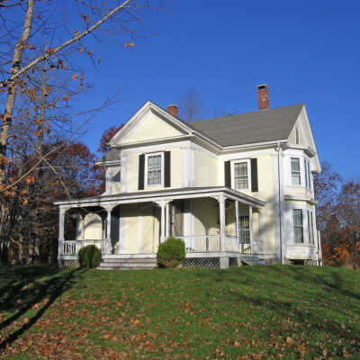 Wingate Campbell House | River Road, Cherryfield, Maine | Cherryfield Historic District