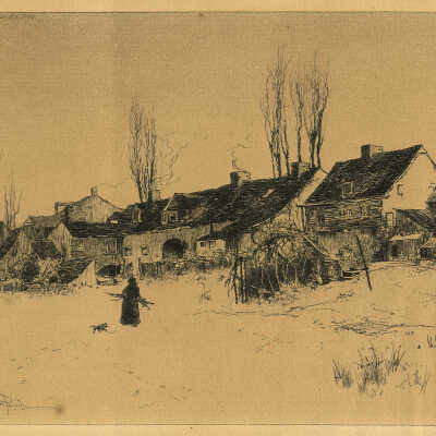 A Winter's Day, Windsor, Nova Scotia | Stephen Parrish