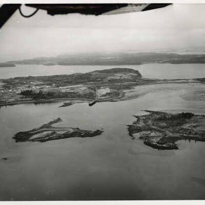 Aerial View | Looking Northeast toward area West of Eastport, Maine | U. S. Army Corps. of Engineers
