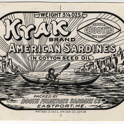 Kyak Brand. American Sardines in Cottonseed Oil. | [No Artist Defined]