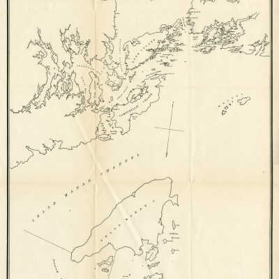 Location of Weirs in Passamaquoddy Bay and Vicinity in 1893 |