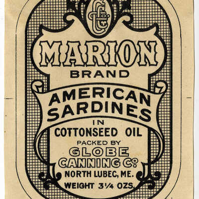 Marion Brand. American Sardines in Cottonseed Oil. | [No Artist Defined]