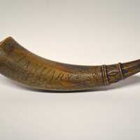 Powder Horn | 1833 | Lubec, Maine