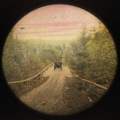 Carriage Scene, Campobello Island, New Brunswick