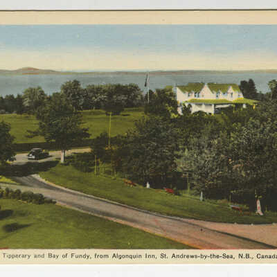 Fort Tipperary from Algonquin Hotel, St. Andrews, New Brunswick | Postcard