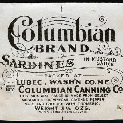 Columbian Brand. Sardines in Mustard Sauce