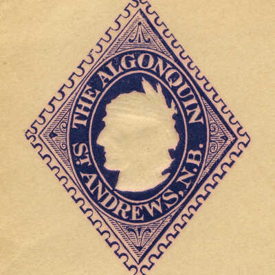 Algonquin Envelope Detail - 1896 | St. Andrews, New Brunswick