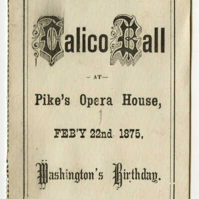 Calico Ball at Pike's Opera House, Calais, Maine | Times Press, Calais, Maine