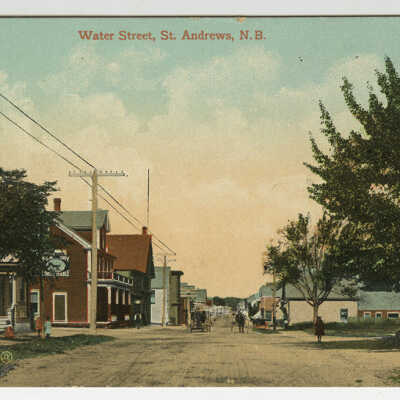 Water Street, St. Andrews, New Brunswick | Postcard