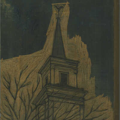 Untitled Block [Close-up of Newtown Church II] | Pauline Inman