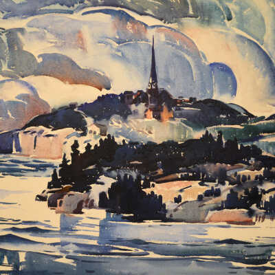 Northern Landmark [Lubec, Maine] | George Pearse Ennis | c.1930
