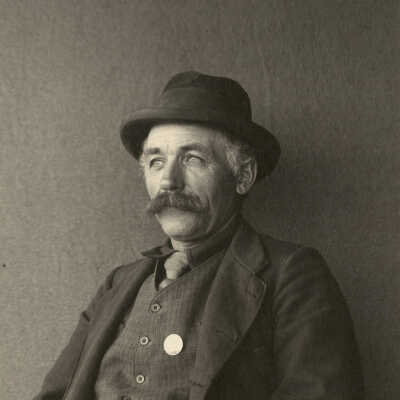 Portrait of a Hunter. [Duck Lake, Maine | William Lyman Underwood