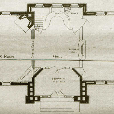 Peavey Memorial Library Floor Plan | Eastport, Maine