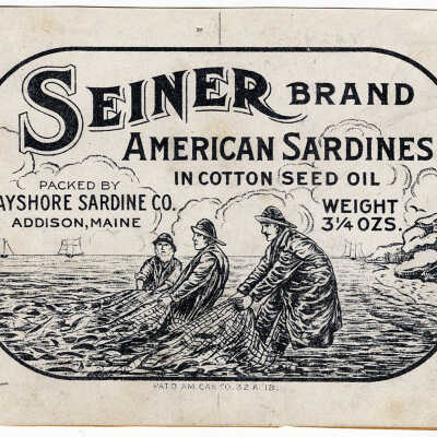 Seiner Brand. American Sardines in Cottonseed Oil. | [No Artist Defined]