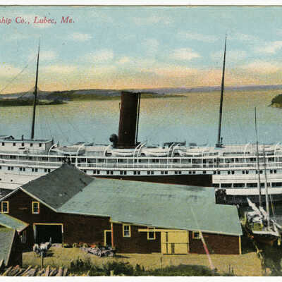 Eastern Steamship Company, Lubec, Maine | Postcard