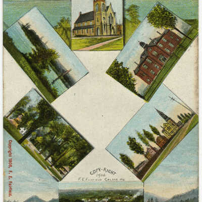 Greetings from Calais, Maine | Postcard