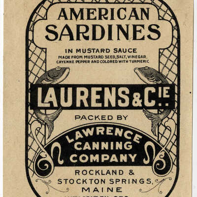 Laurens and Cie. American Sardines in Mustard Sauce. | [No Artist Defined]