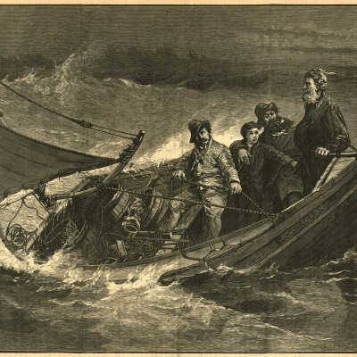 Grand Menan [Grand Manan] Fishing Boat | M.P. Share / W.J. Linton