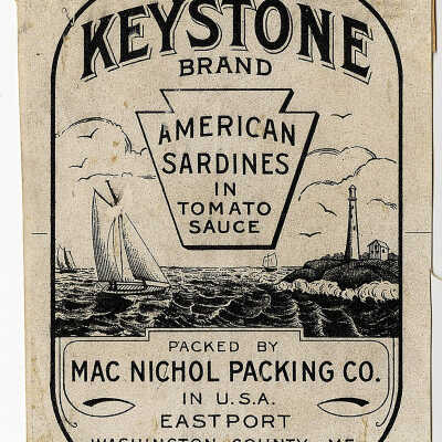 Keystone Brand. American Sardines in Tomato Sauce. | [No Artist Defined]