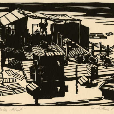 The Lobster Float [Eastport, Maine] | Walter Dubois Richards