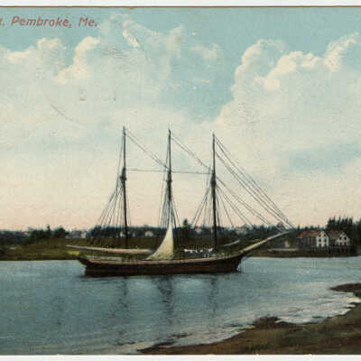 Hardy Point, Pembroke, Maine | Postcard