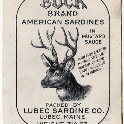 Buck Brand. American Sardines in Mustard Sauce.