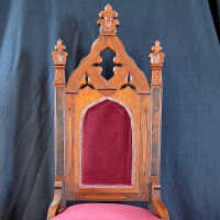 Gothic Chair #2, c.1870 | Central Congregational Church | Eastport, Maine