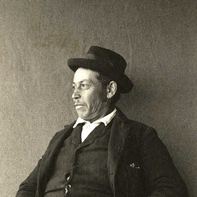 Louis Kutrim[?], Guide, Duck Lake, Maine | William Lyman Underwood