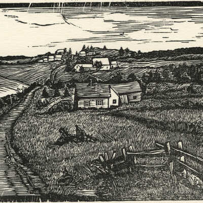 Untitled [House on a Rural Road] | Pauline Inman