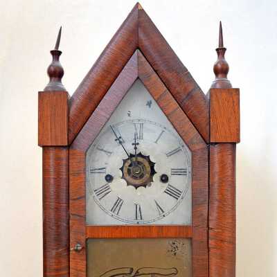 Steeple Clock, c.1870s | Wells-Shober Cottage | Campobello, New Brunswick