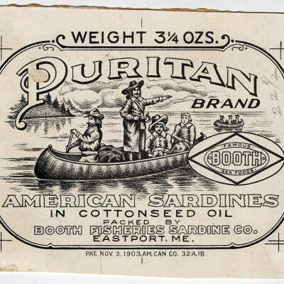 Puritan Brand. American Sardines in Cottonseed Oil. | [No Artist Defined]