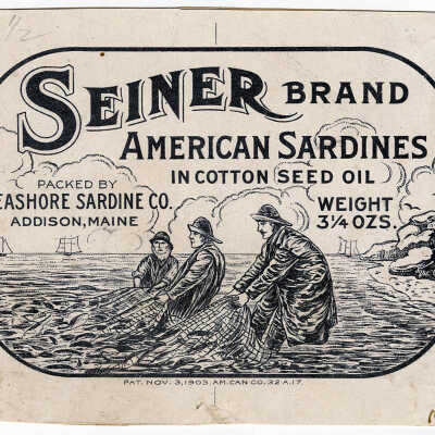 Seiner Brand. American Sardines in Cottonseed Oil. | [No Artist Defined]