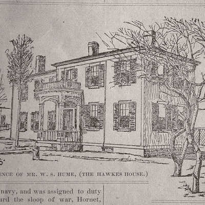 Hawkes House, From Eastport Sentinel, 1895.