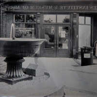 Water Fountain in front of Tides Institute & Museum of Art Building | Karen Stentaford & Christie Lawrence