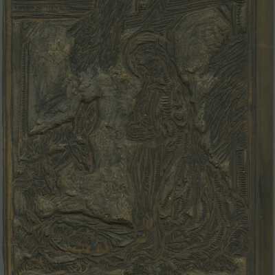 Untitled Block [Madonna, Nativity III] | Pauline Inman