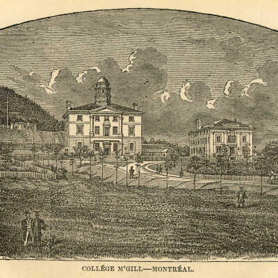 College McGill – Montreal, Quebec | J. Walker, del & sc