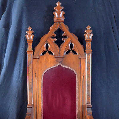 Gothic Chair #3, c.1870 | Central Congregational Church | Eastport, Maine