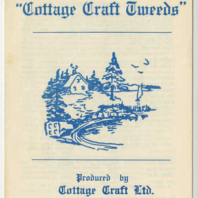 Cottage Craft Tweeds Booklet | St. Andrews, New Brunswick
