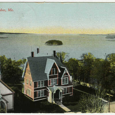 Harbor View, Lubec, Maine | Postcard
