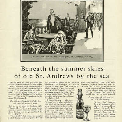 Beneath the summer skies of old St. Andrews by the sea | Canadian Home Journal | July, 1928