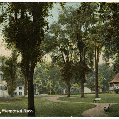 Calais, Maine, Memorial Park | Postcard