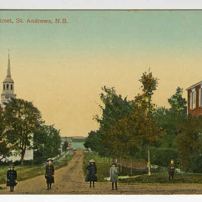 Edward Street, St. Andrews, New Brunswick | Postcard